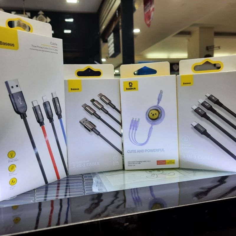 kabel data usb dan typeC cabang 3