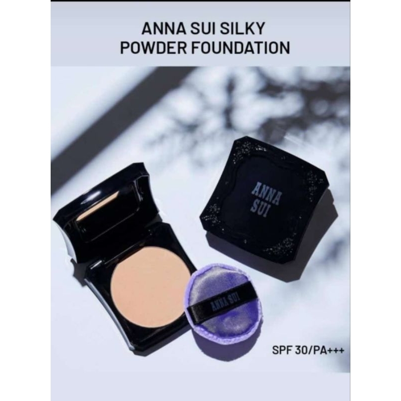 Silky powder foundation
