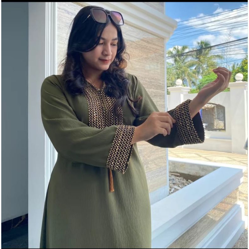 kaftan renda raya