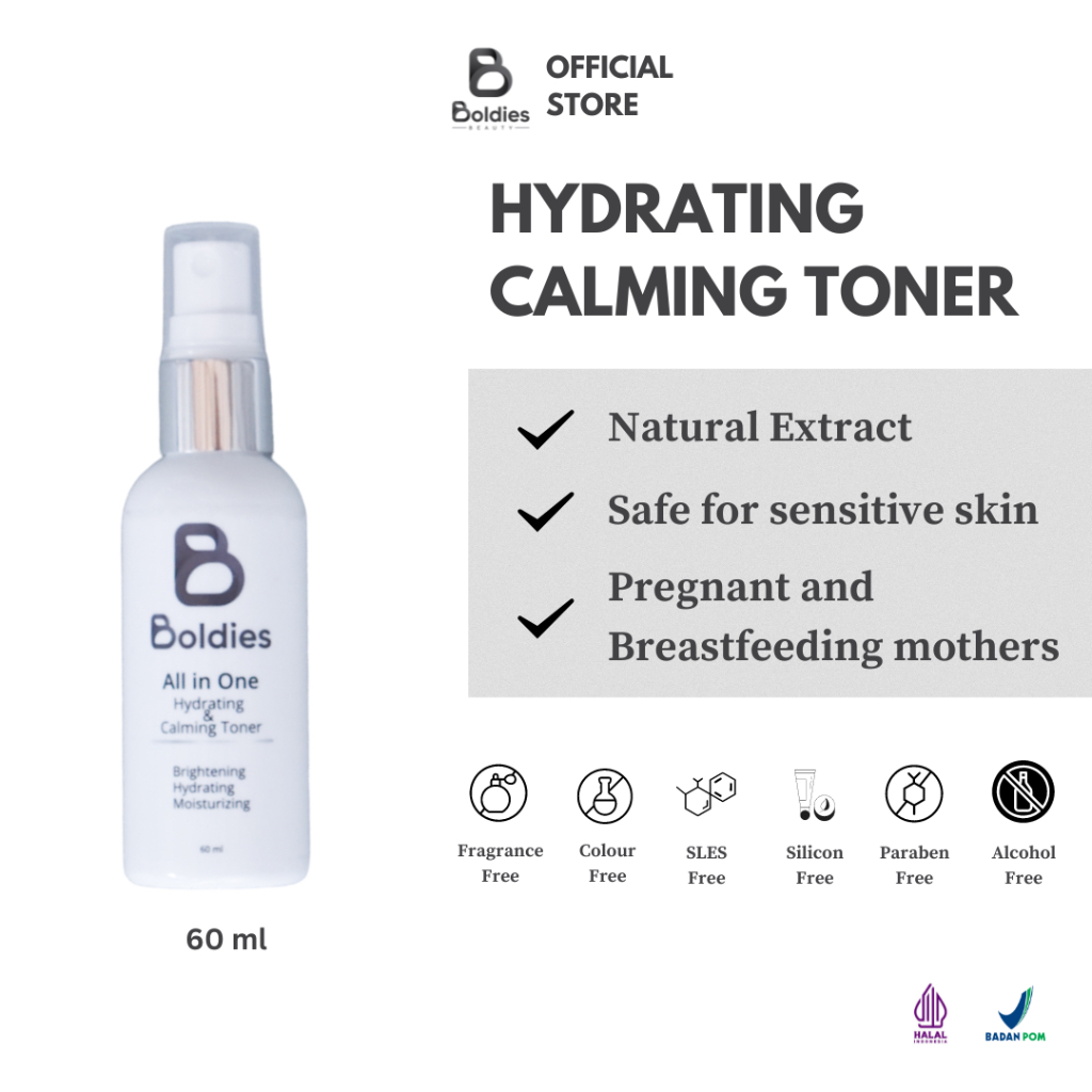 Boldies Hydrating & Calming Toner