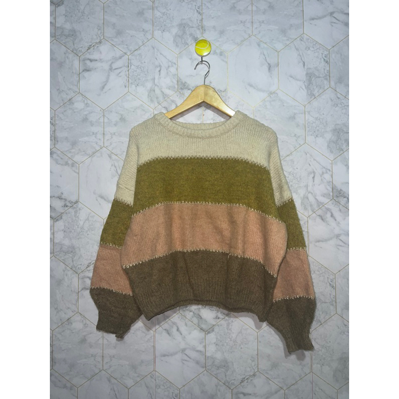Rajut motif full collor