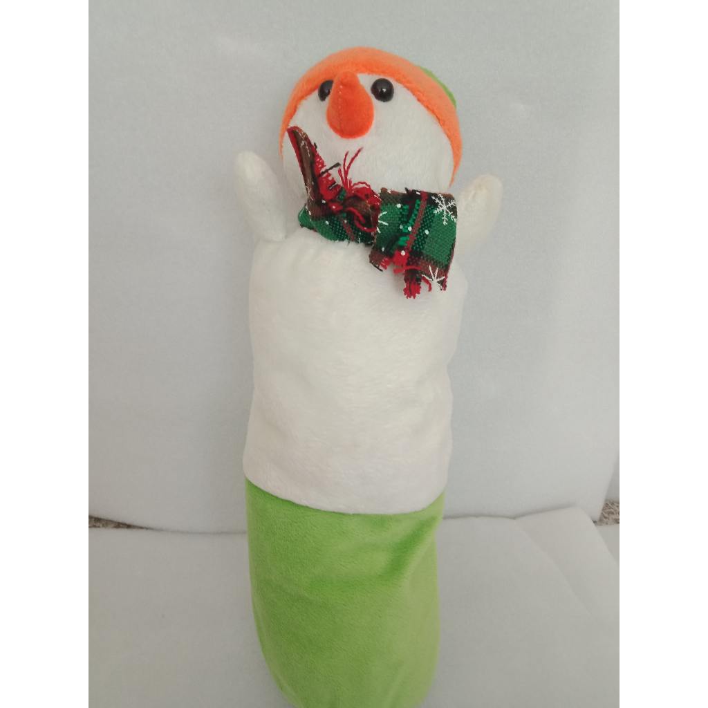 Boneka Guling Natal Boneka Guling Lucu Boneka Natal Preloved