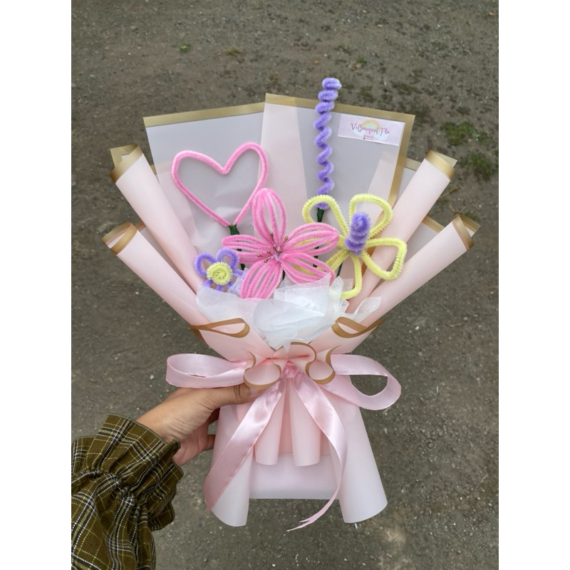 Buket Kawat Bulu