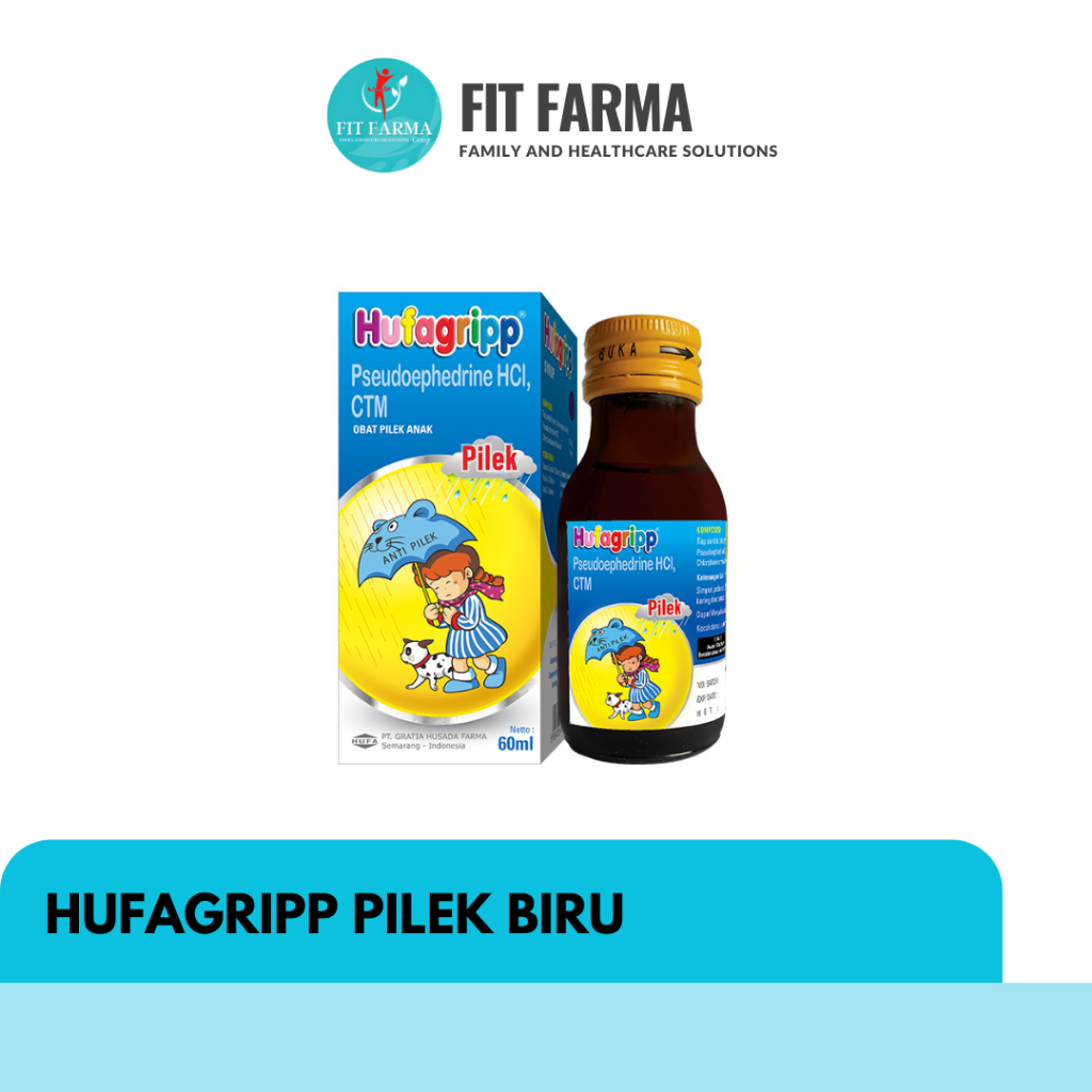 HUFAGRIPP PILEK BIRU