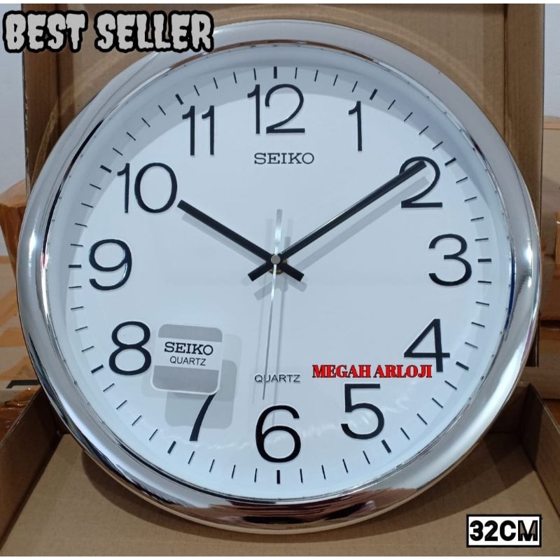 Jam Dinding seiko 3227 sweep 32cm
