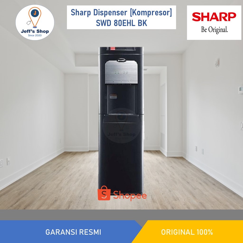 Sharp DIspenser [Kompresor] SWD 80EHL BK