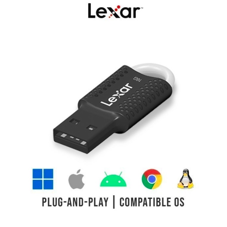 Flashdisk Lexar JumpDrive V40 32GB Usb A 2.0