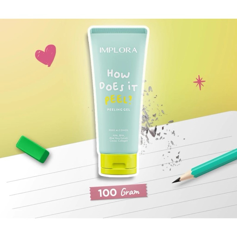 IMPLORA PEELING GEL/PEELING WAJAH