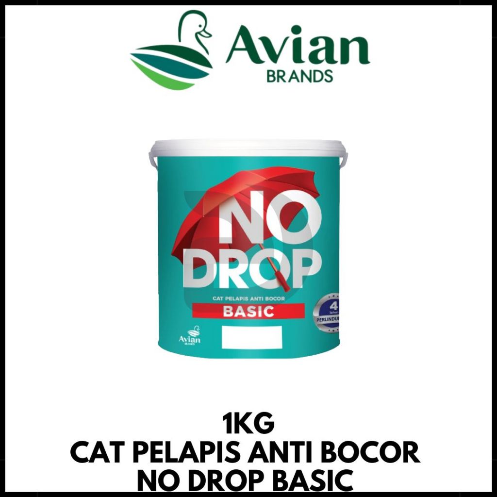 Cat Pelapis Anti Bocor No Drop Basic 1Kg