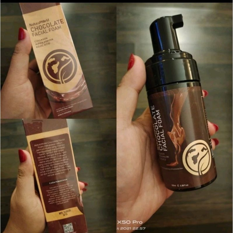 Natura Cocholate Facial Foam