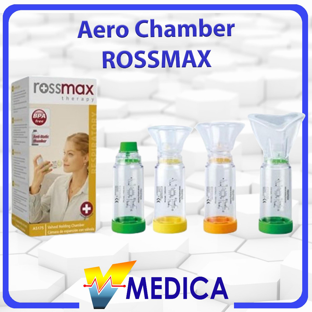 Rossmax Therapy AS175/Alat Terapi Asma / Aero Chamber