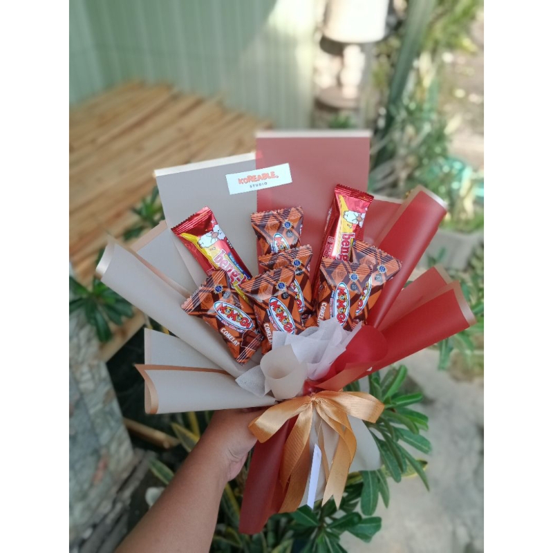 Buket Snack hemat medium/buket Snack