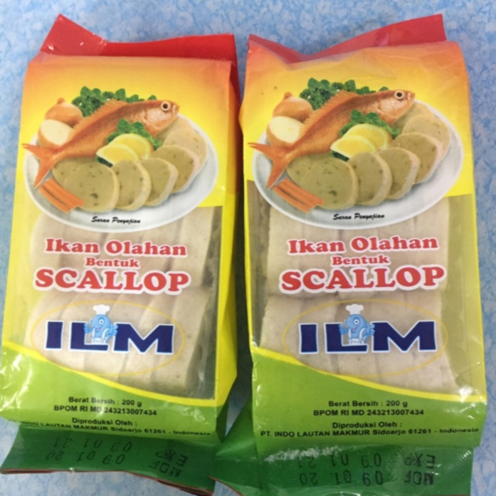 Ilm Scallop Surimi Premium 200 Gr