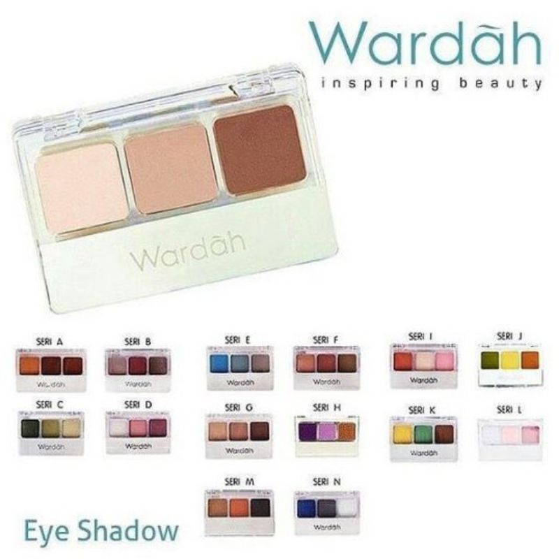 Wardah Eye Shadow A-N