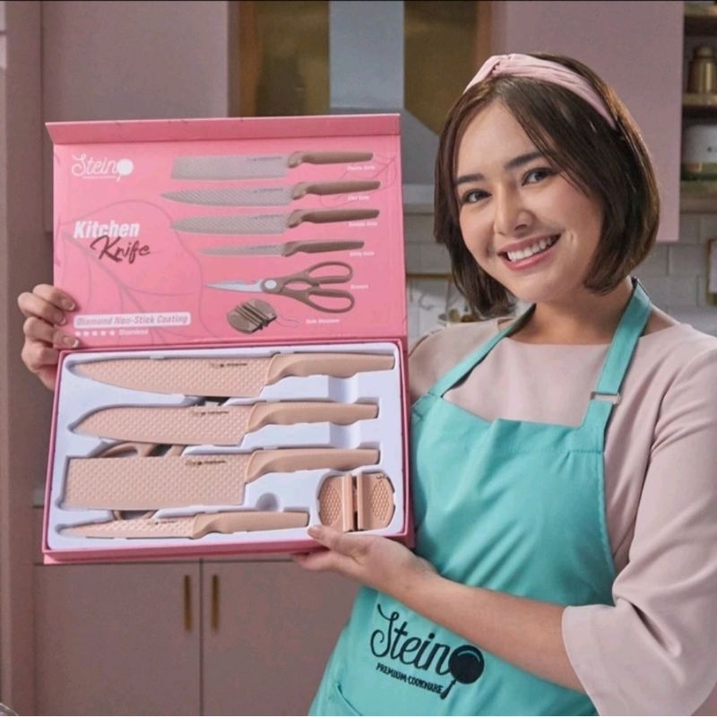 Pisau Diamond knife stein cookware