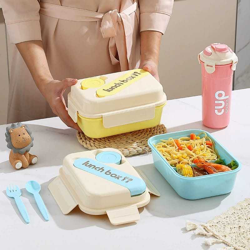 Lunch Box Warna Pastel