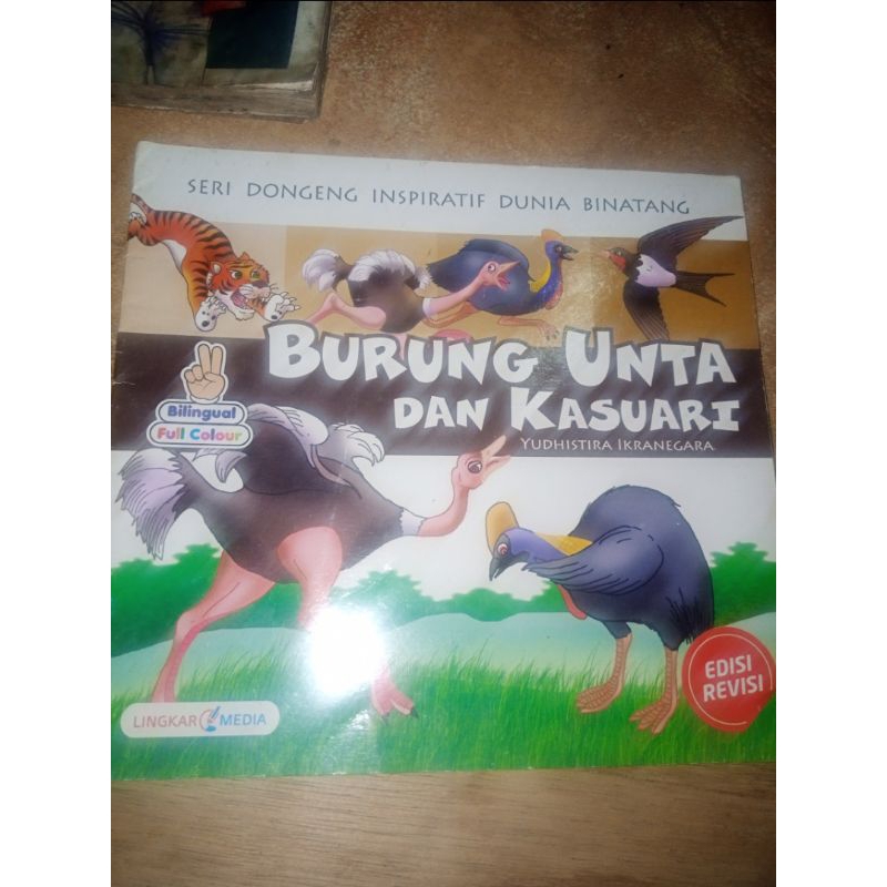 seri dongeng binatang (bilingual)