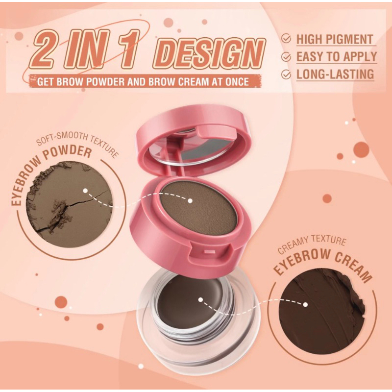 PINKFLASH sharp natural / pomade eyebrow