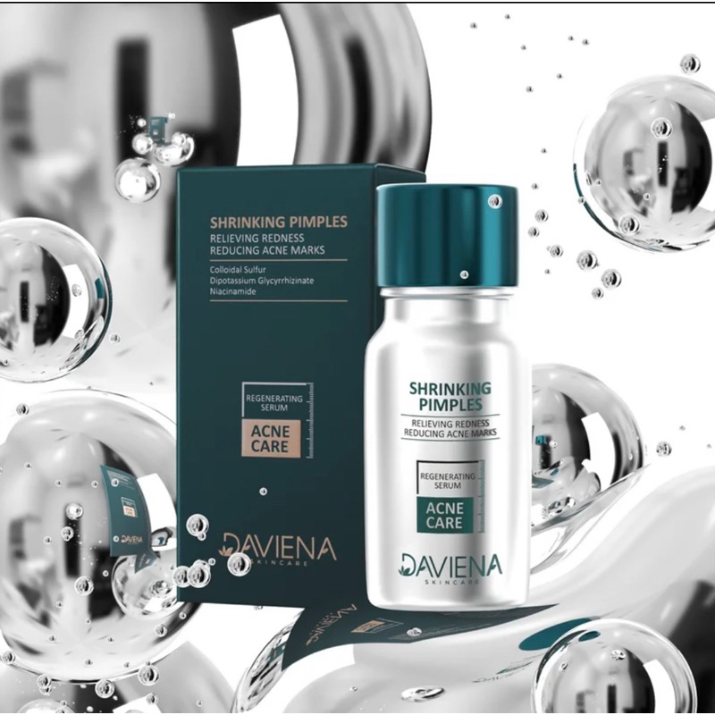 SHRINKING PIMPLES RELIEVING REDNESS ACNE MARKS BY DAVIENA