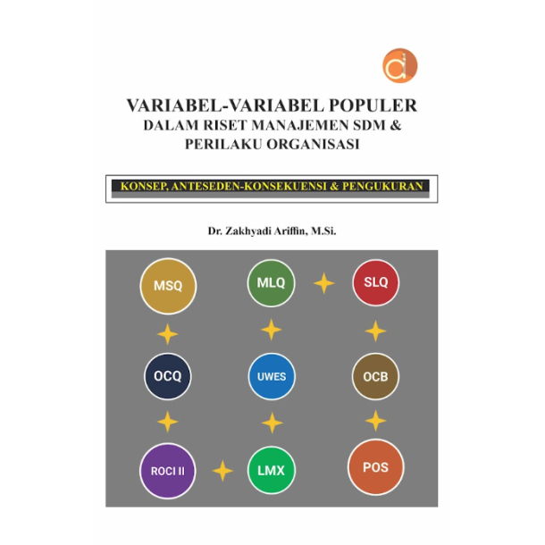 Buku Variabel-Variabel Populer Dalam Riset Manajemen SDM - DP09543A ORIGINAL