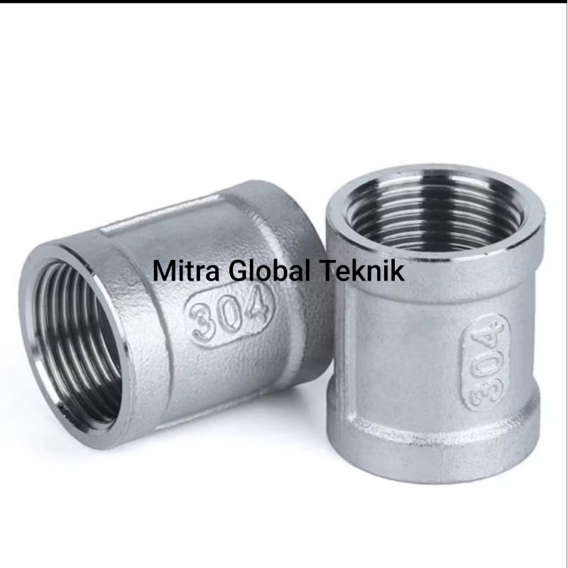 Socket 1-1/4" Inch / Sock Drat Dalam SS304