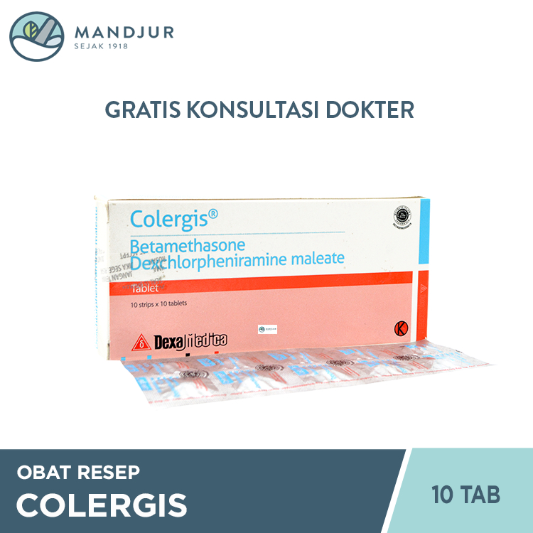 COLERGIS 1 STRIP @ 10 TABLET