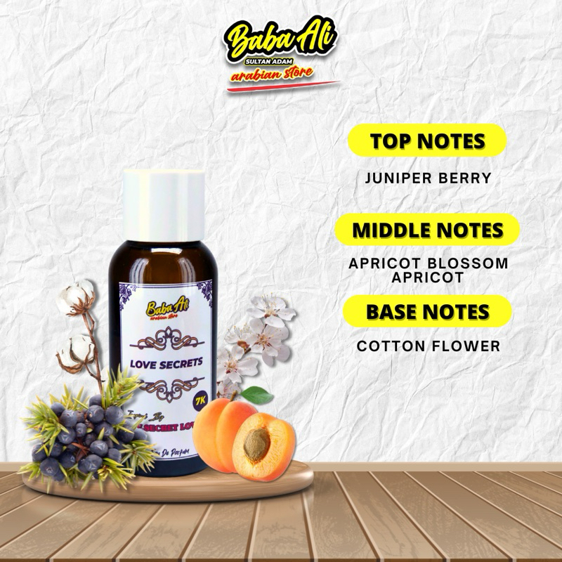 PARFUM INSPIRED BY LOVE SECRETS