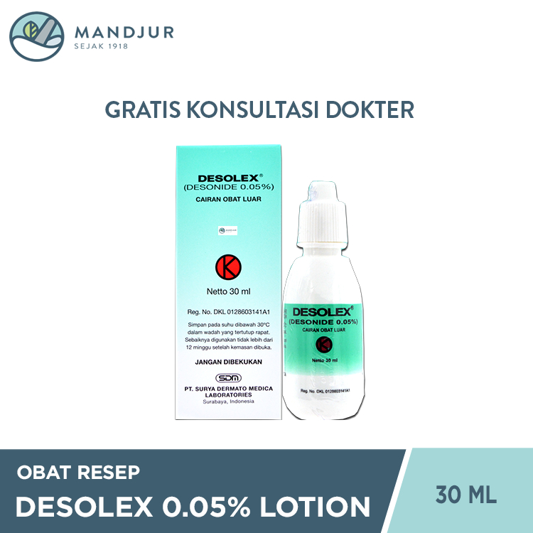 DESOLEX 0.05% LOTION 1 BOTOL @ 30 ML