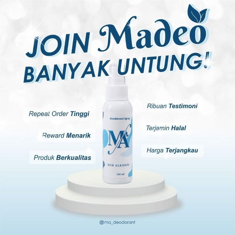 madeo deodorant non alkohol