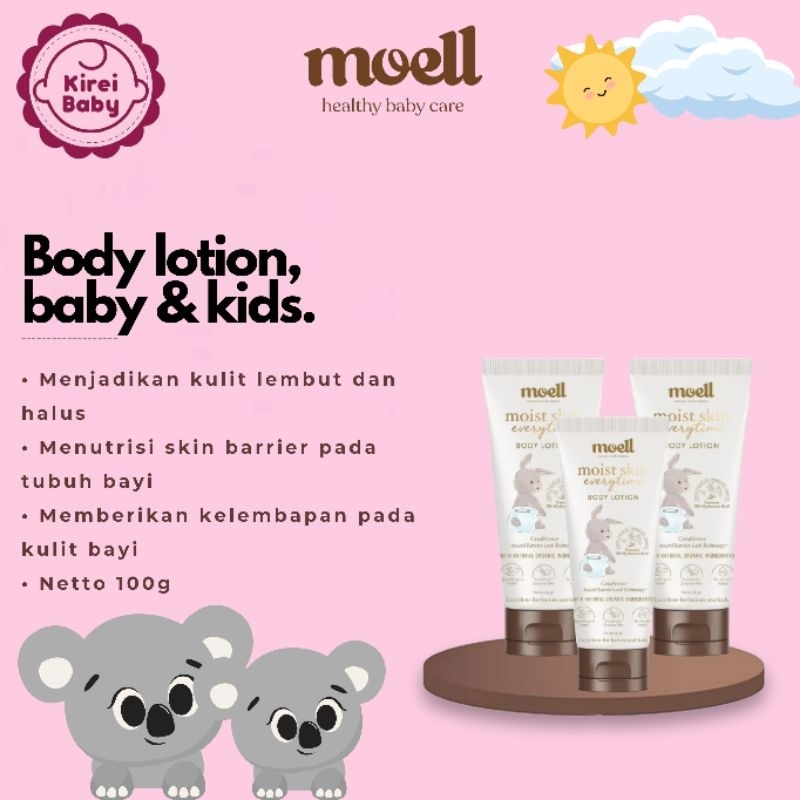 MOELL BODY LOTION 186G