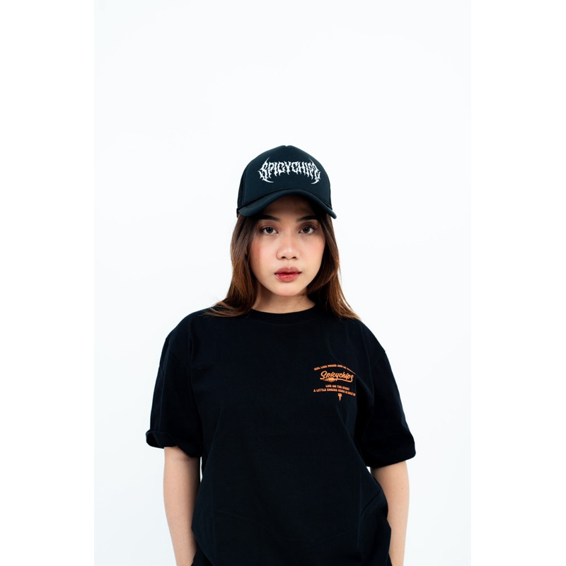 SC Trucker Hat Black // Metal
