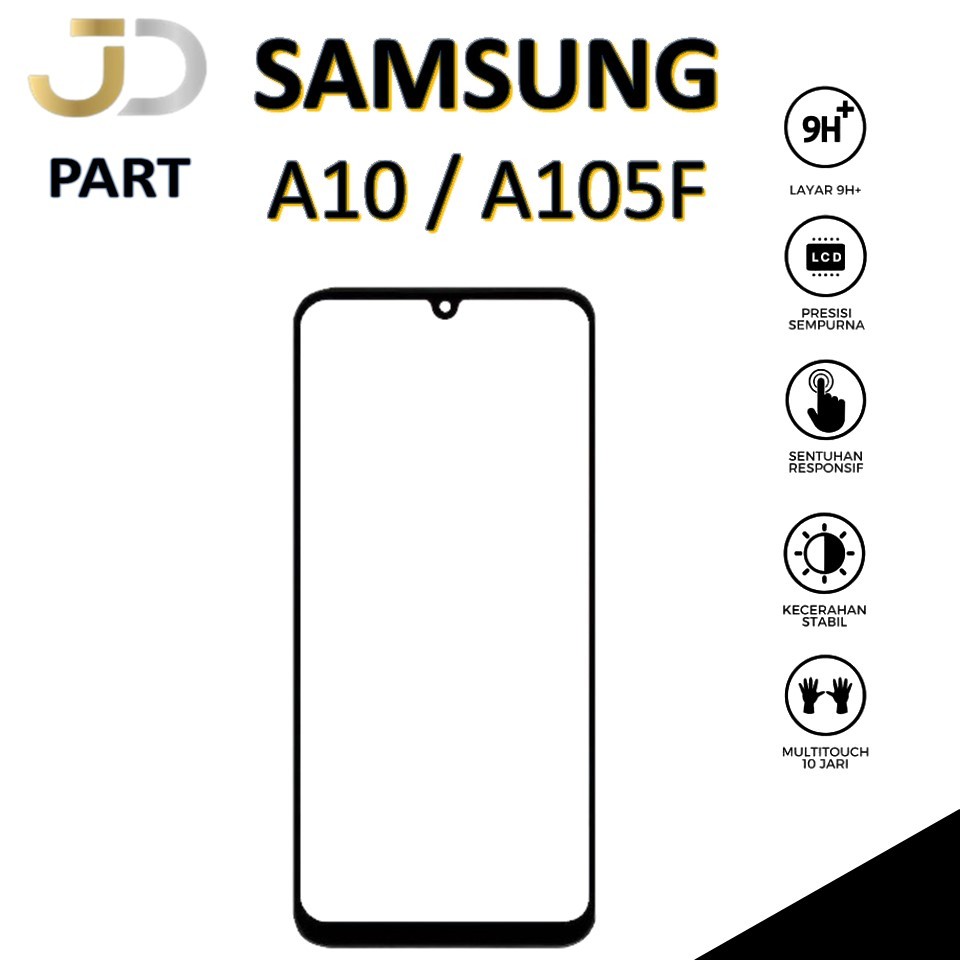 GLASS / KACA + OCA TOUCHSCREEN SAMSUNG A10 / A105F