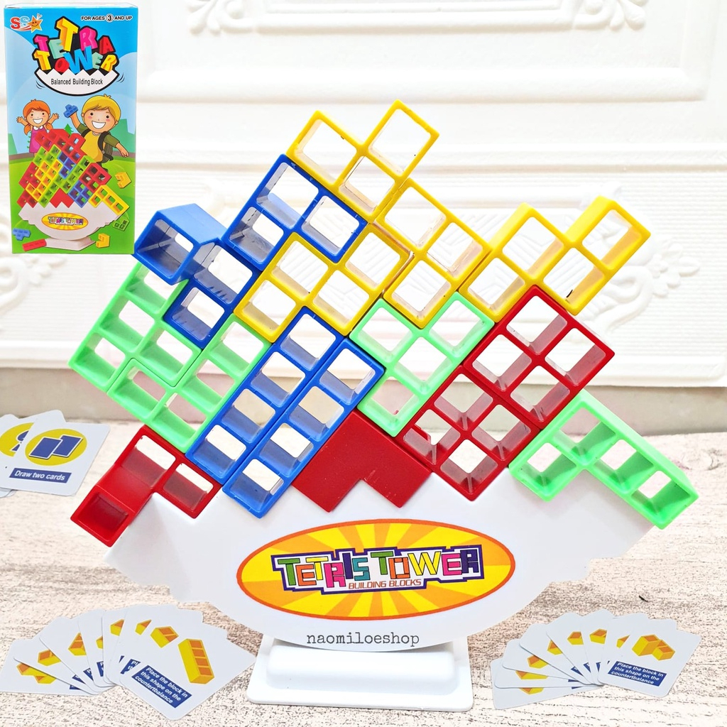 Mainan Susun Tower Tetris