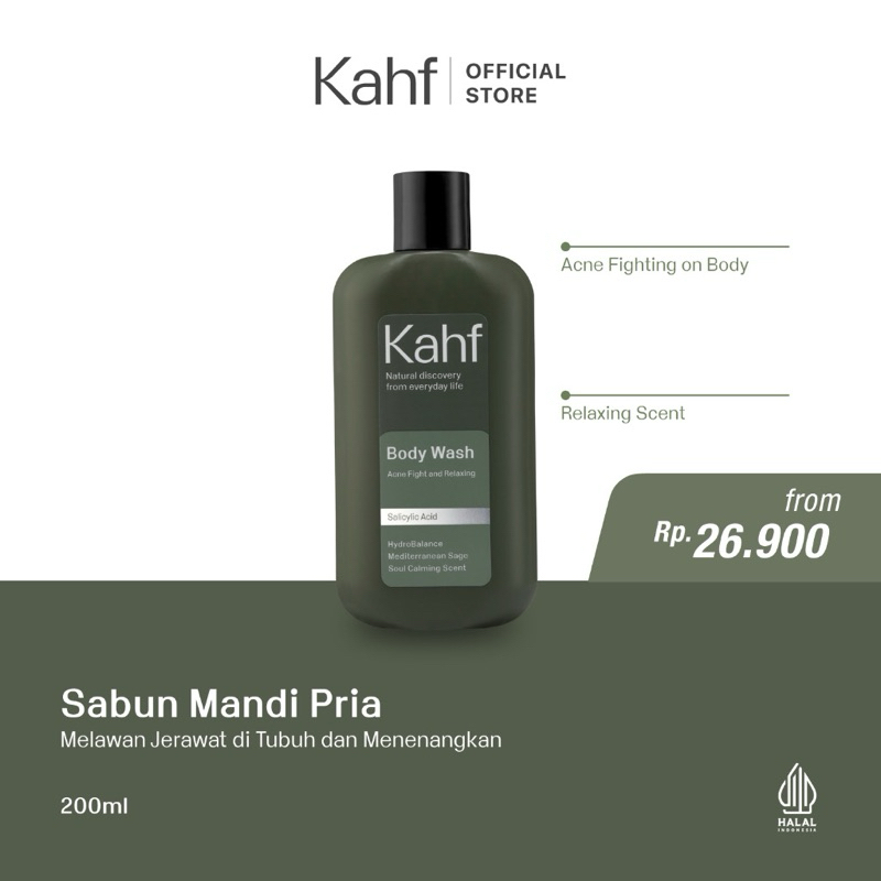 Kahf Sabun Mandi 200ml