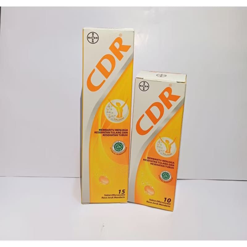CDR Tablet Effeevescent (1Tube @10tab eff/15tab eff)
