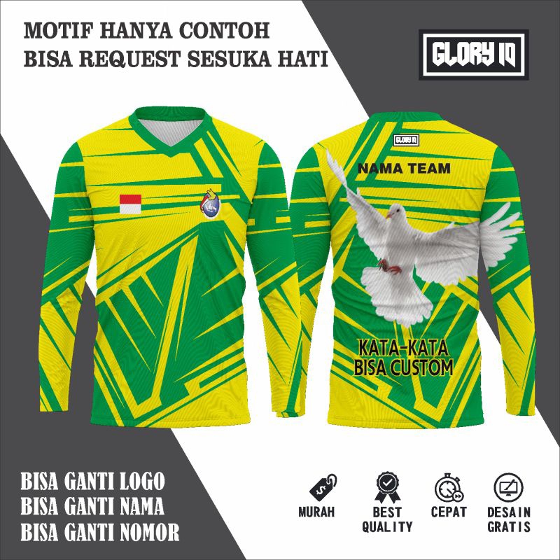 JERSEY MERPATI CUSTOM
