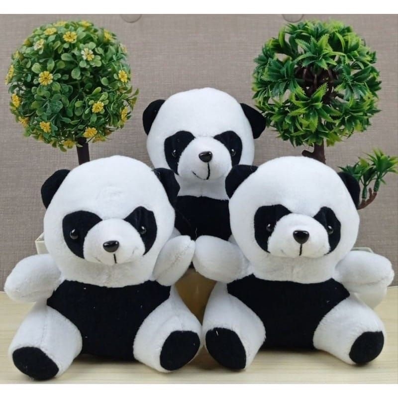 BONEKA KARAKTER MINI 15CM PANDA