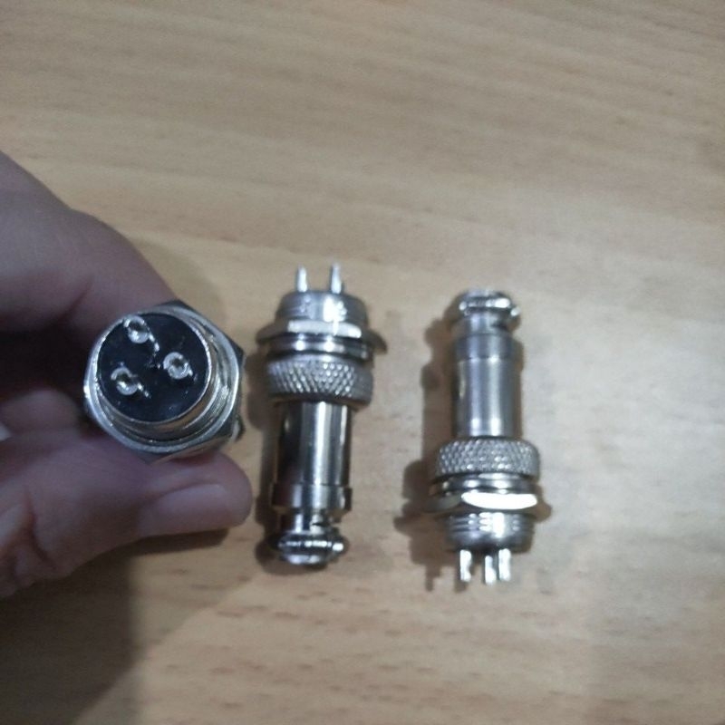 Conector CB 3 pin / kaki 3