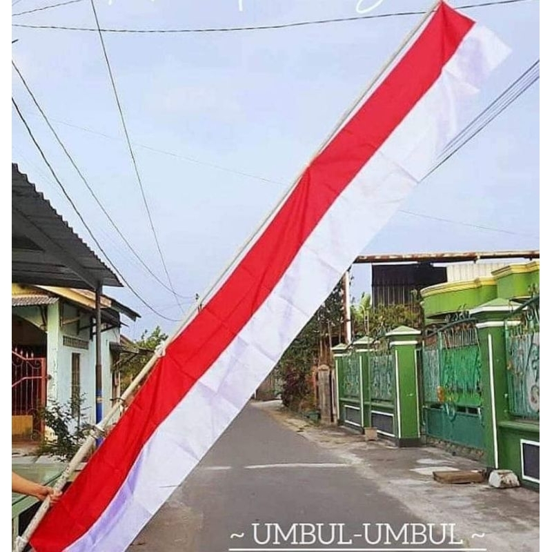 umbulumbul lurus merah putih