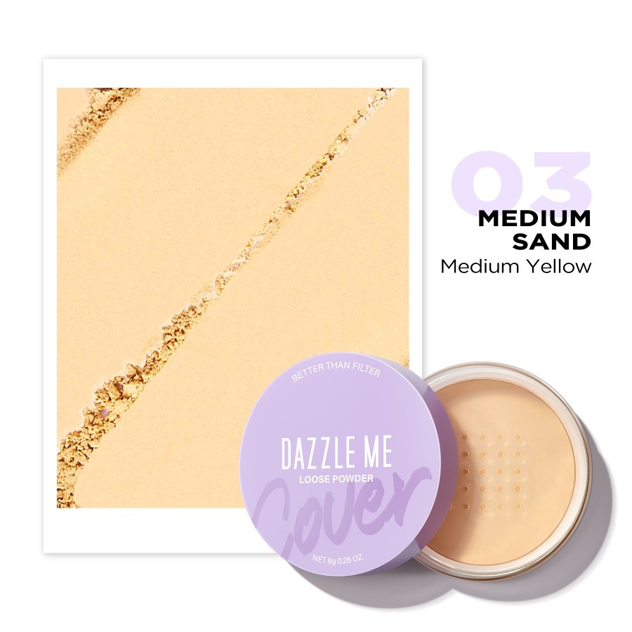 DAZZLE ME Better Than Filter Fixed Loose Powder