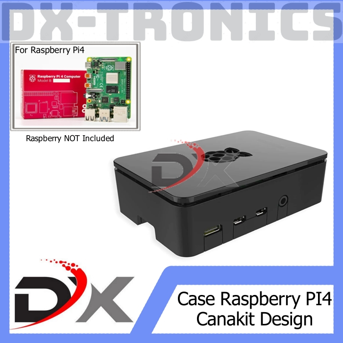 Case Raspberry PI 4 Casing ONENINEDESIGN PI4 Canakit ABS
