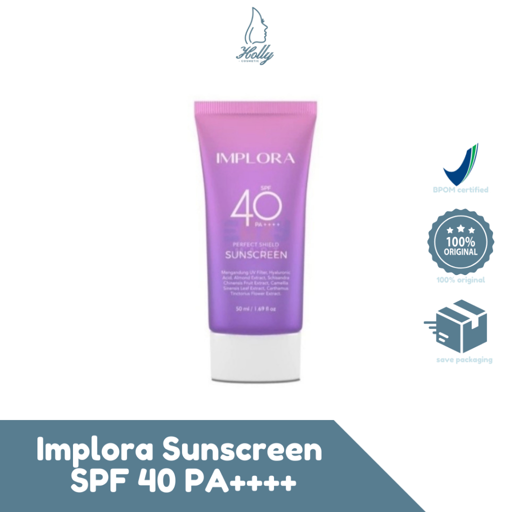 HOLLY - IMPLORA Perfect Shield Sunscreen SPF 40 PA++++