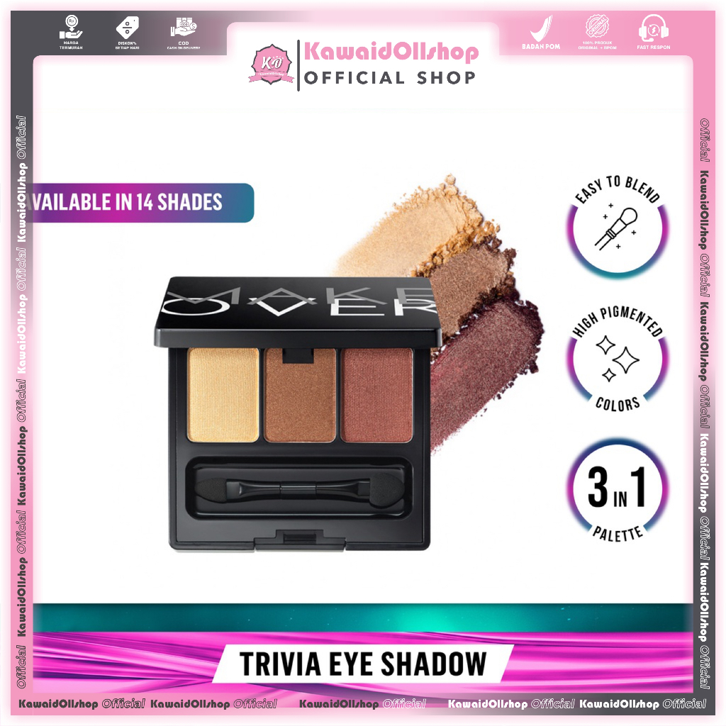 MAKE OVER Trivia Eye Shadow 6 g