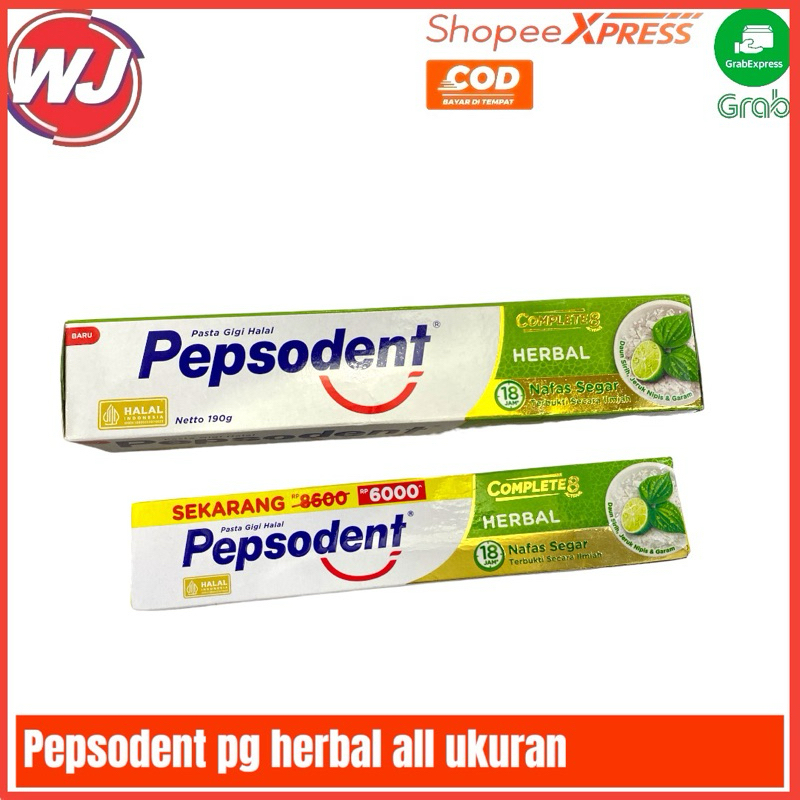 PEPSODENT PG HERBAL ALL UKURAN