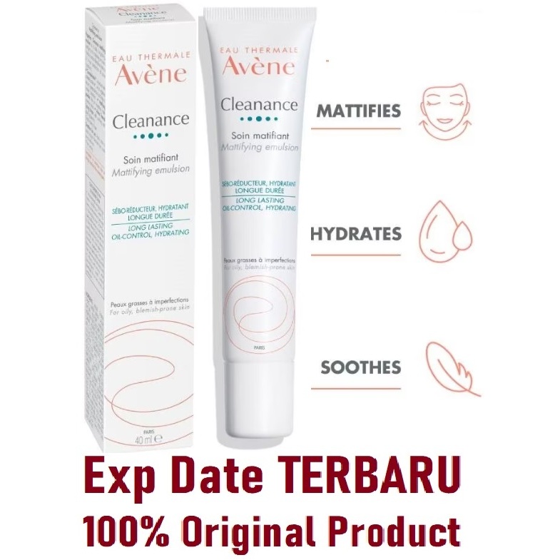 Exp DEC 2027 Avene Cleanance Matifying Emulsion 40ml