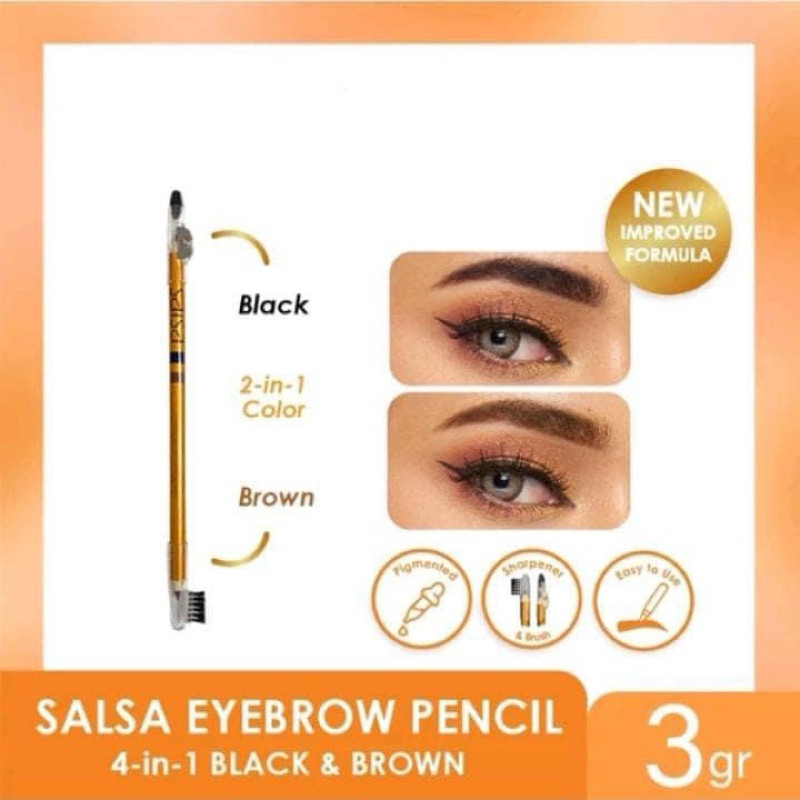 SALSA eyebrow pensil alis 4in1