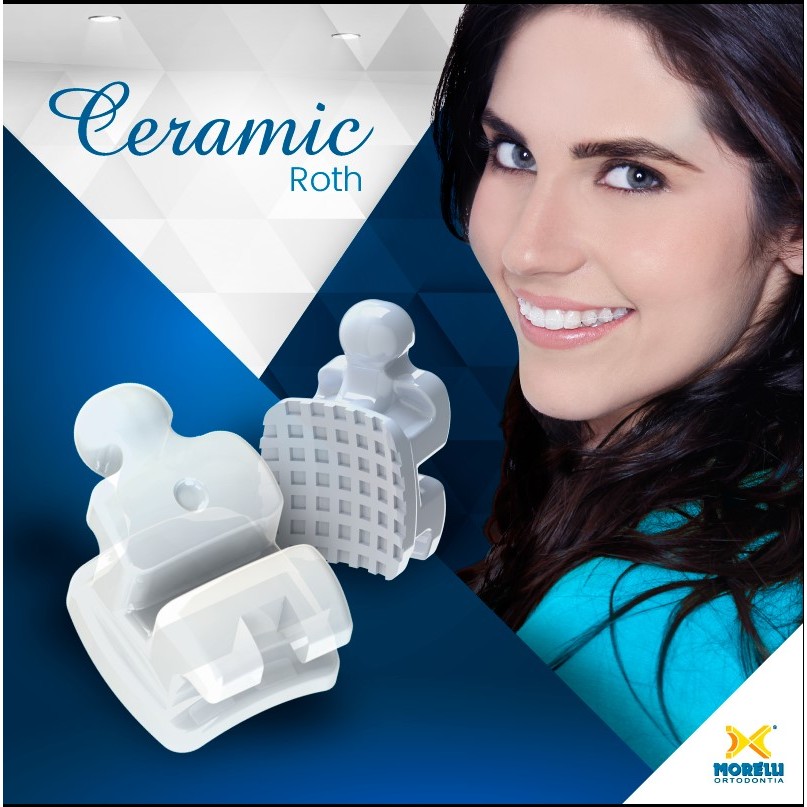 Bracket Transparan Bracket Estetik | Bracket Ceramic Roth 022 Hook C & P