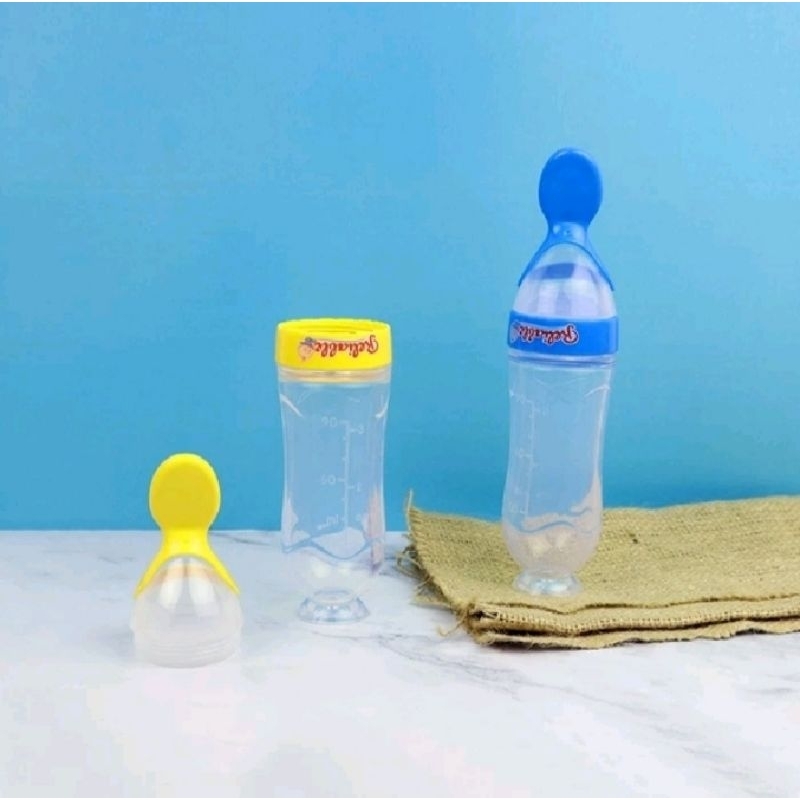 RELIABLE silicone squeeze feeder botol sendok silicon