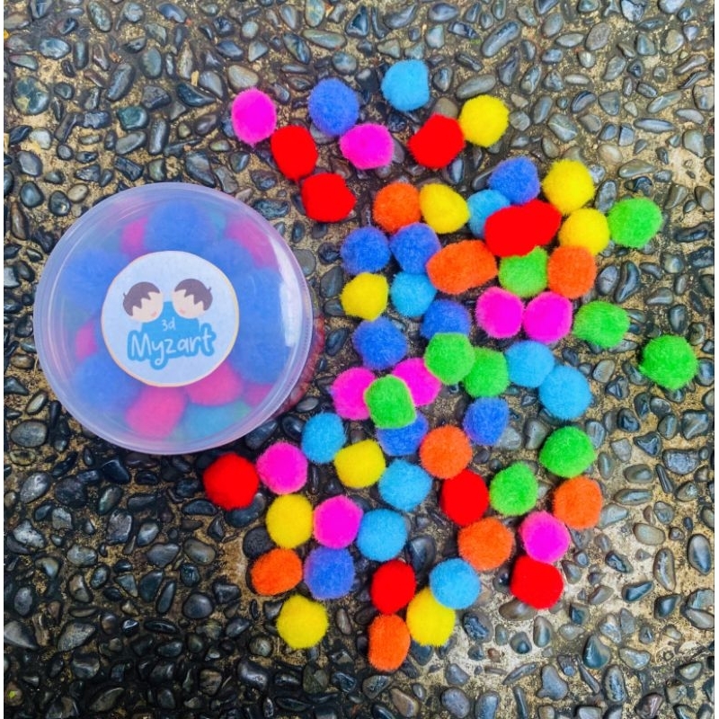 POM POM MAINAN 2,5CM