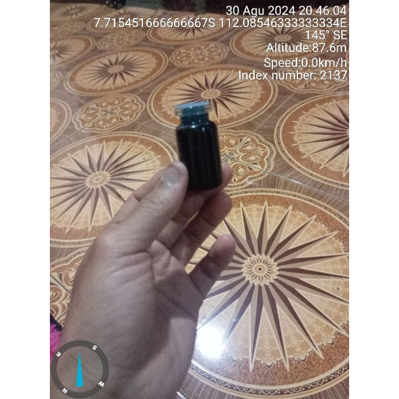 minyak dzikir Brit biru langka